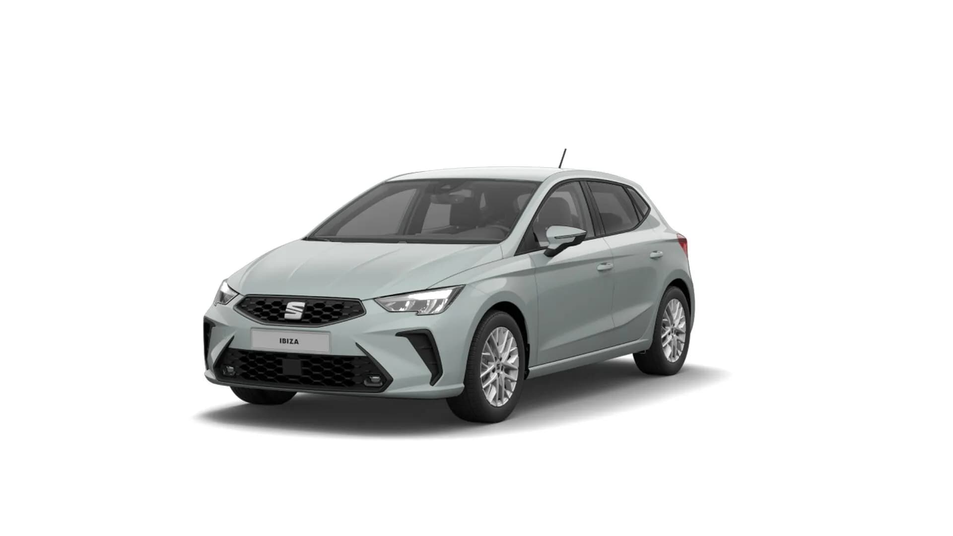Seat Ibiza Benzine Hatchback private lease — voor